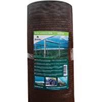 Los mejores  - flonatur Mallas ocultación jardín Marrón- 1x10m- Malla sombreo al 90%- Malla jardín Verde y marrón- Varias Medidas